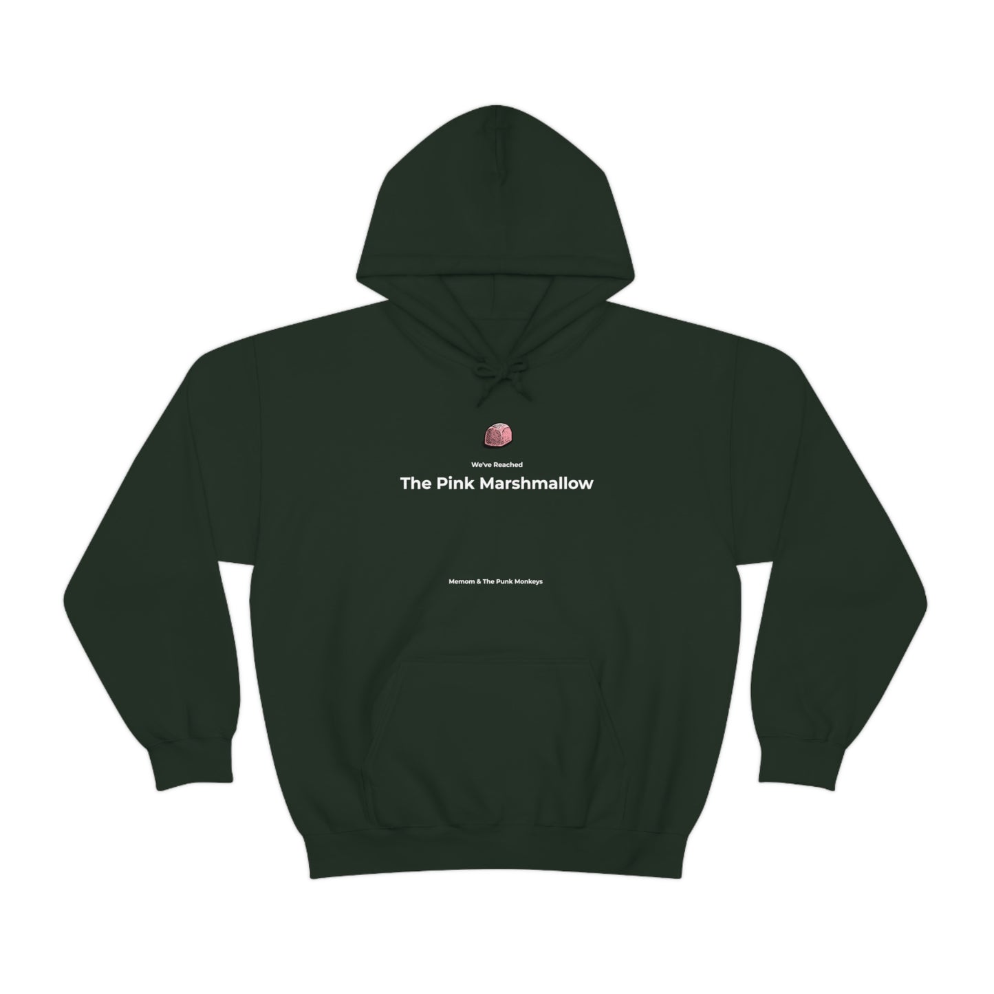 We've Reached the Pink Marshmallow Unisex Heavy Blend™ Hooded Sweatshirt