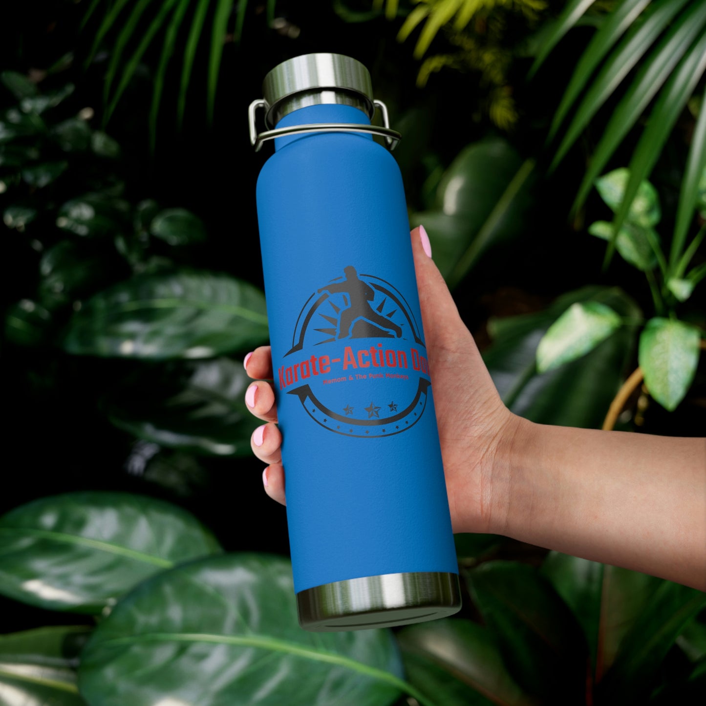 Karate Action Dave Copper Vacuum Insulated Bottle, 22oz