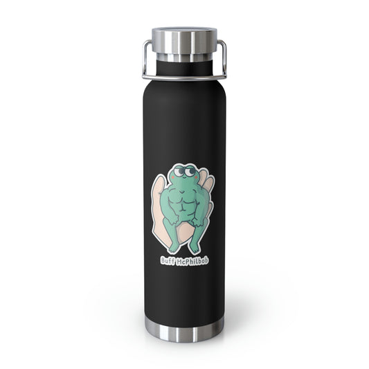 Buff McPhilbob Copper Vacuum Insulated Bottle, 22oz