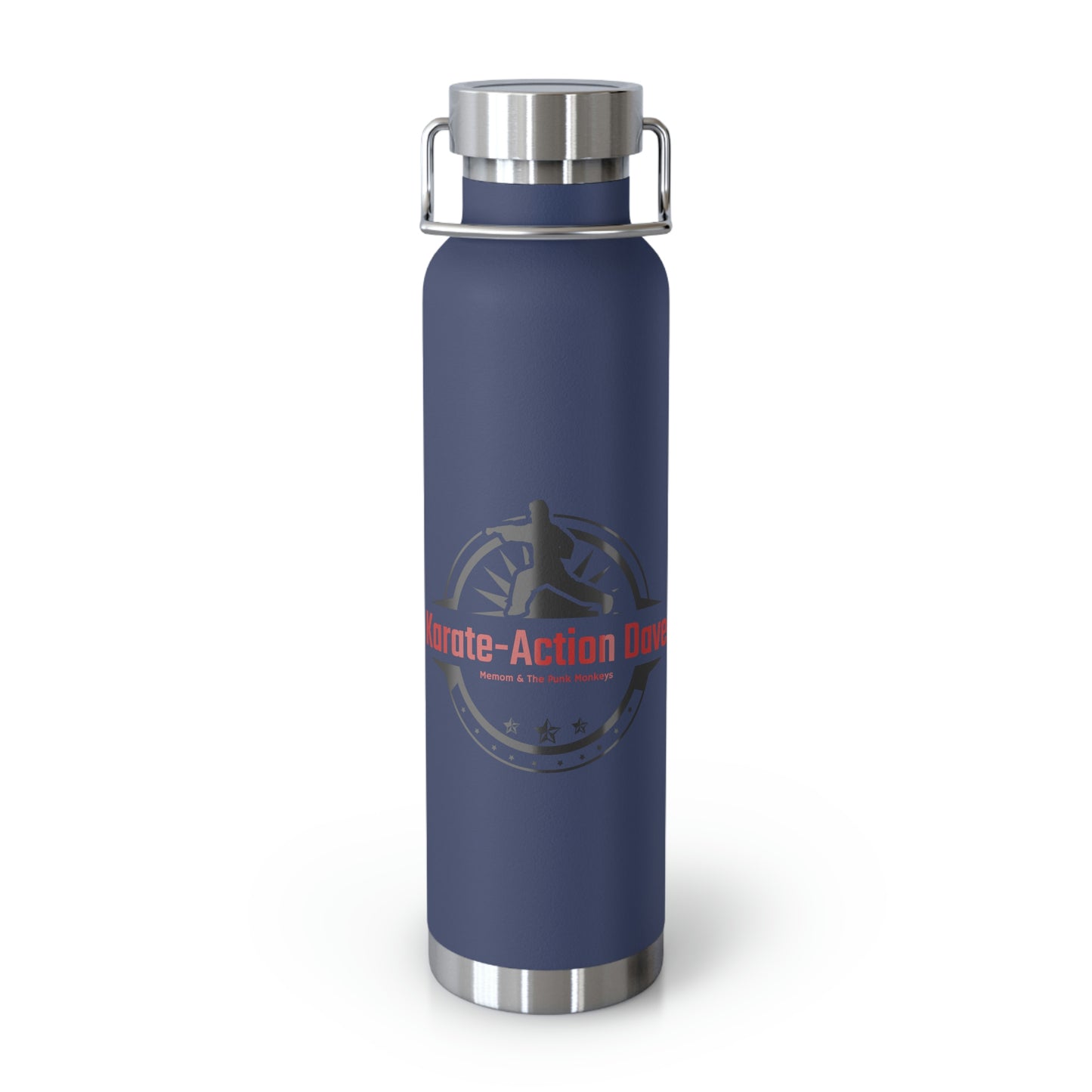 Karate Action Dave Copper Vacuum Insulated Bottle, 22oz