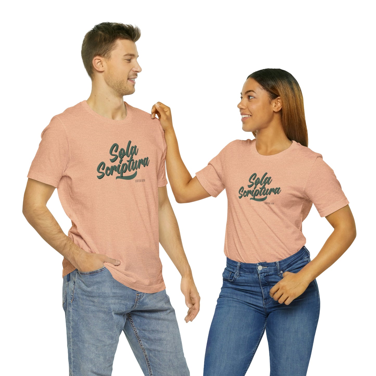 Sola Scriptura Unisex Jersey Short Sleeve Tee