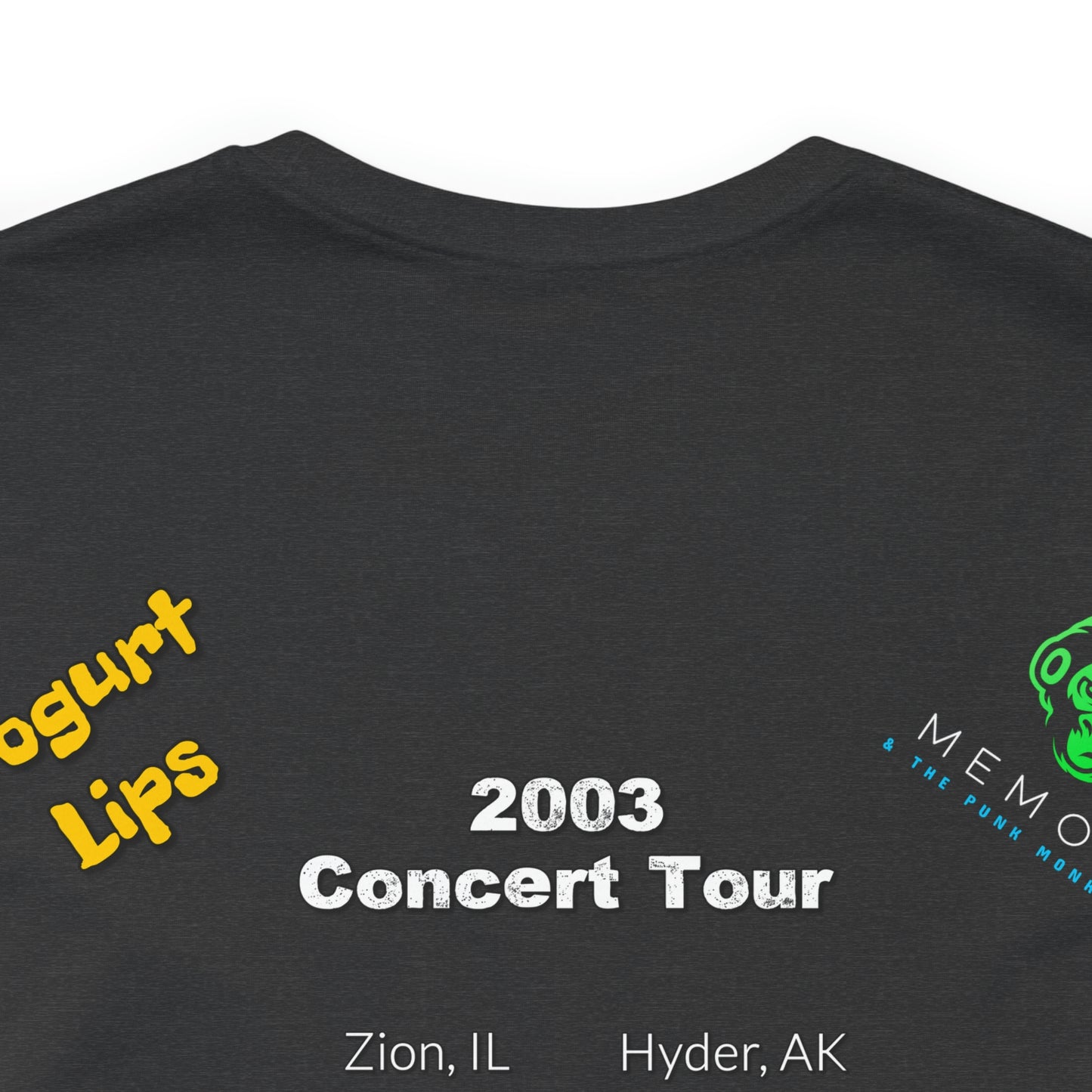 Yogurt Lips 2003 Concert Tour  Unisex Jersey Short Sleeve Tee