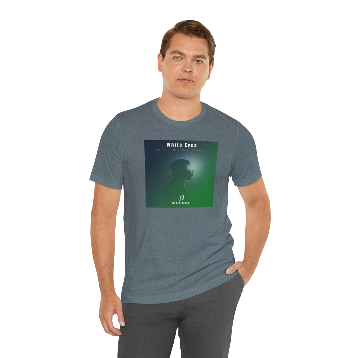 White Eyes Unisex Jersey Short Sleeve Tee