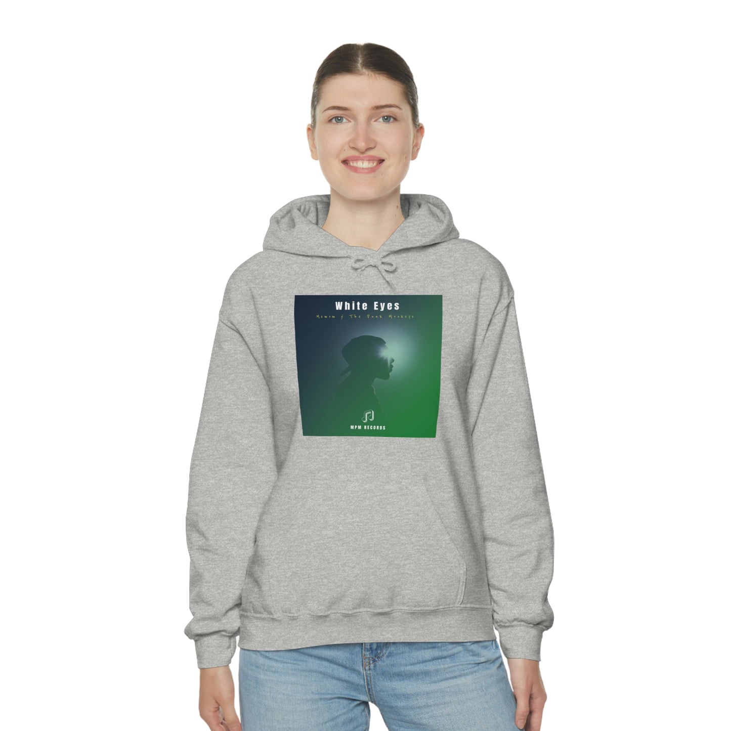 White Eyes Unisex Heavy Blend™ Hooded Sweatshirt