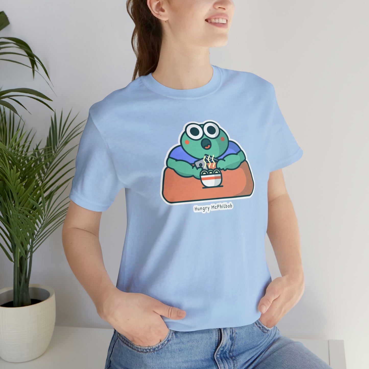 Hungry McPhilbob Unisex Jersey Short Sleeve Tee