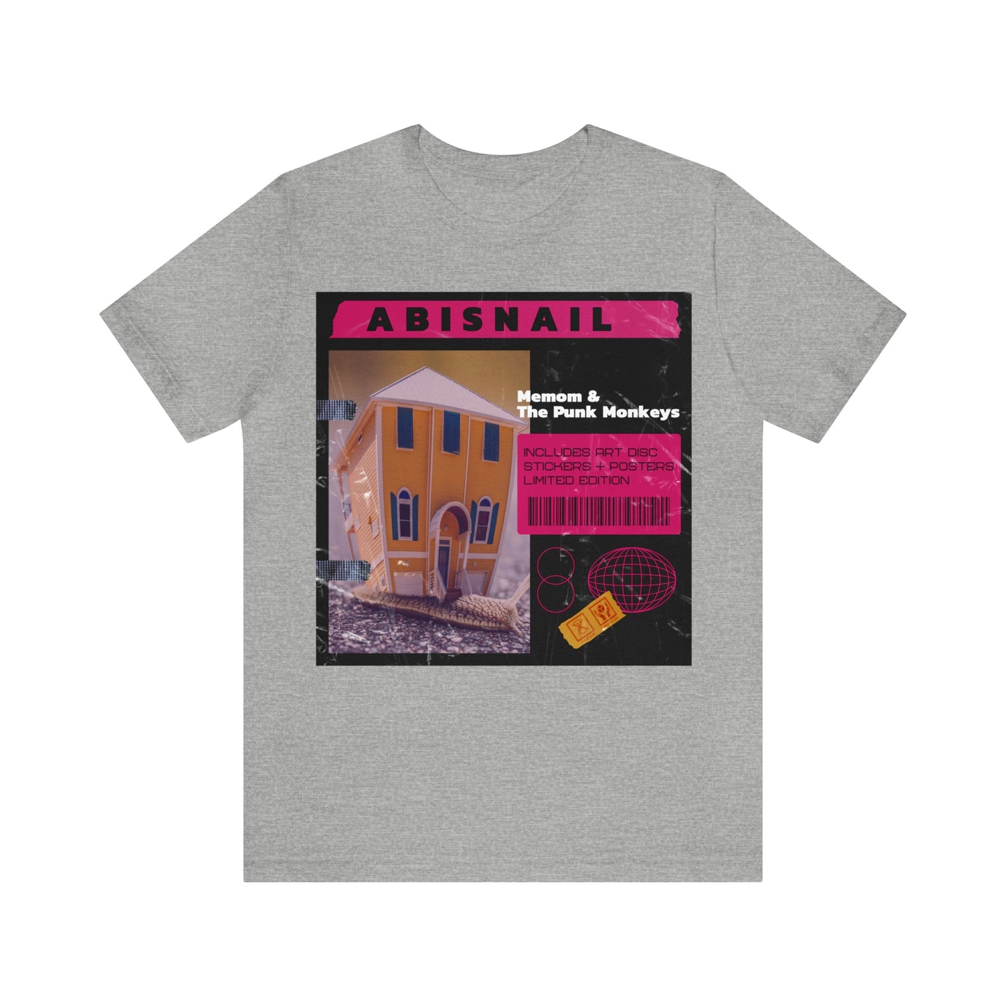 Abisnail Unisex Jersey Short Sleeve Tee