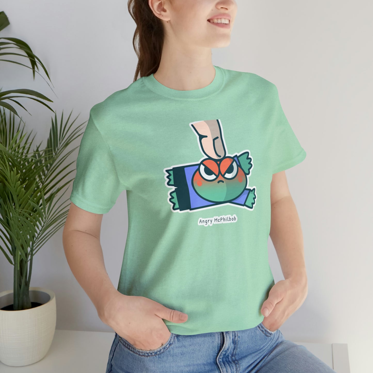 Angry McPhilbob Unisex Jersey Short Sleeve Tee