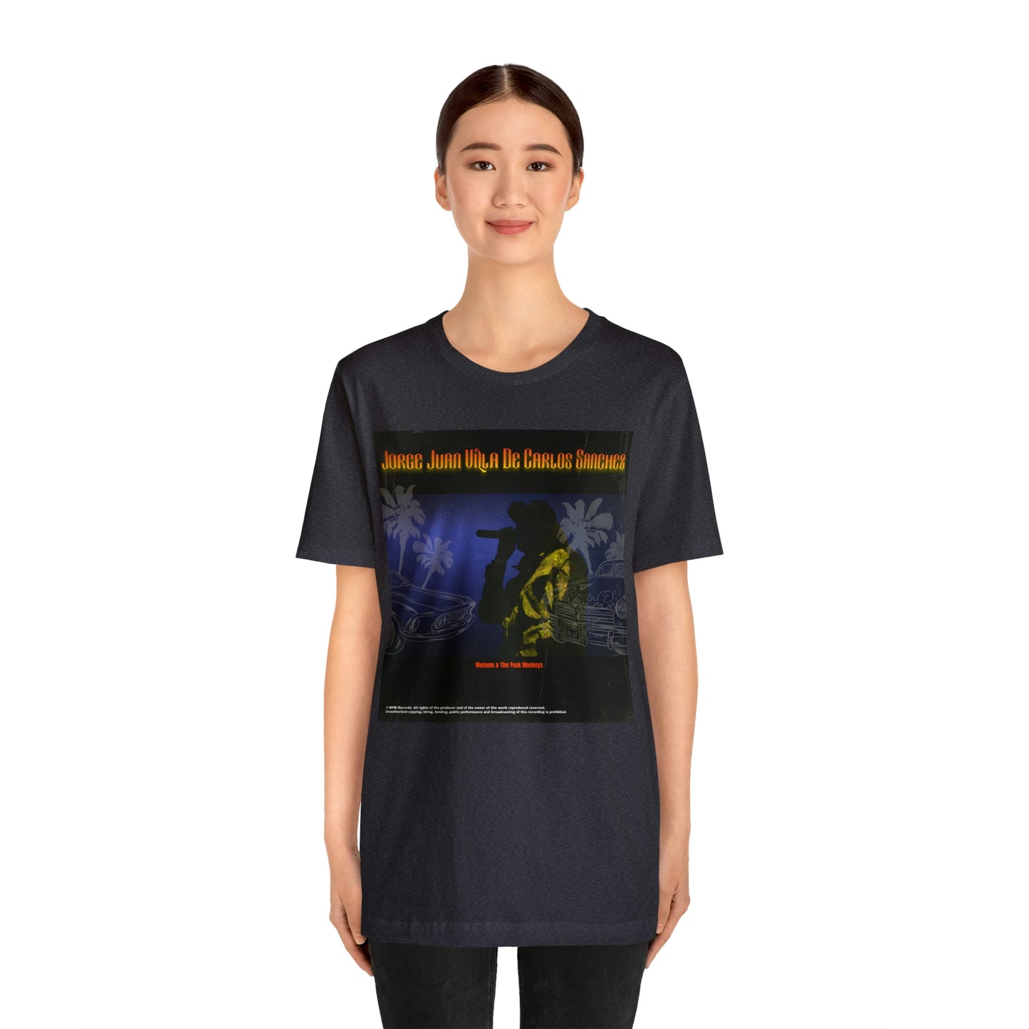 Jorge Juan Villa De Carlos Sanchez Unisex Jersey Short Sleeve Tee