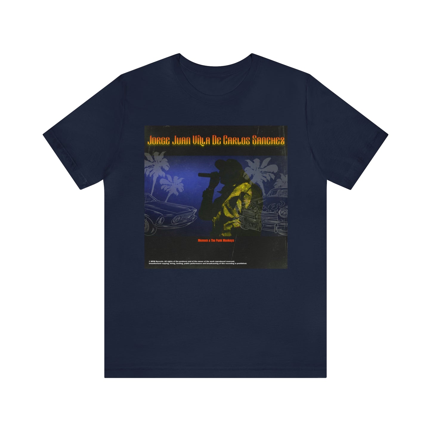 Jorge Juan Villa De Carlos Sanchez Unisex Jersey Short Sleeve Tee