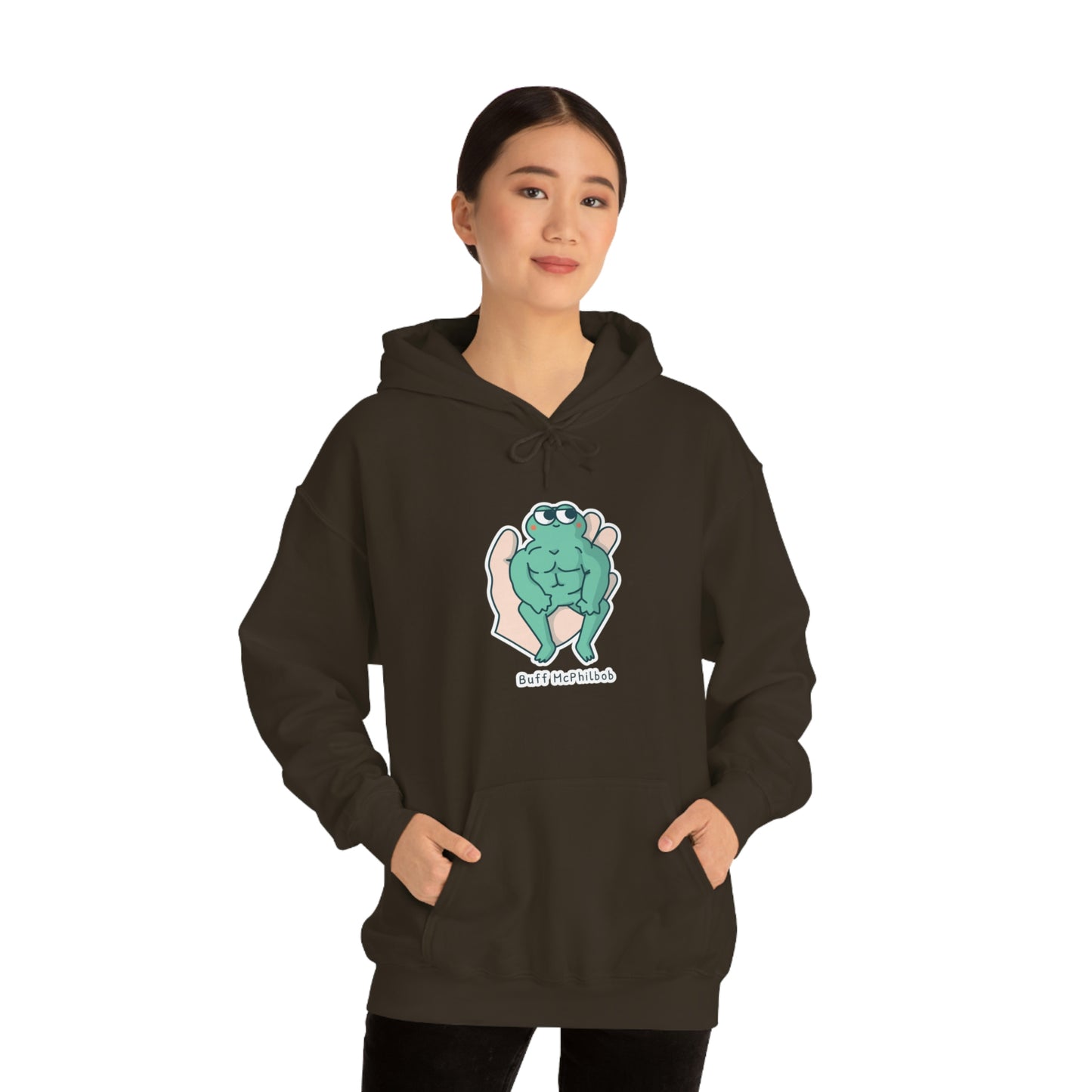 Buff McPhilbob Unisex Heavy Blend™ Hooded Sweatshirt