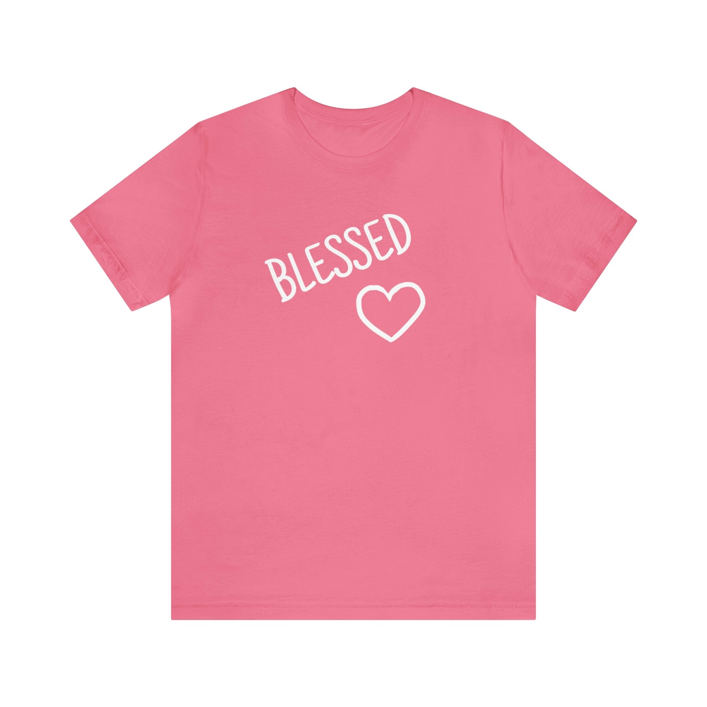 Blessed Heart Unisex Jersey Short Sleeve Tee