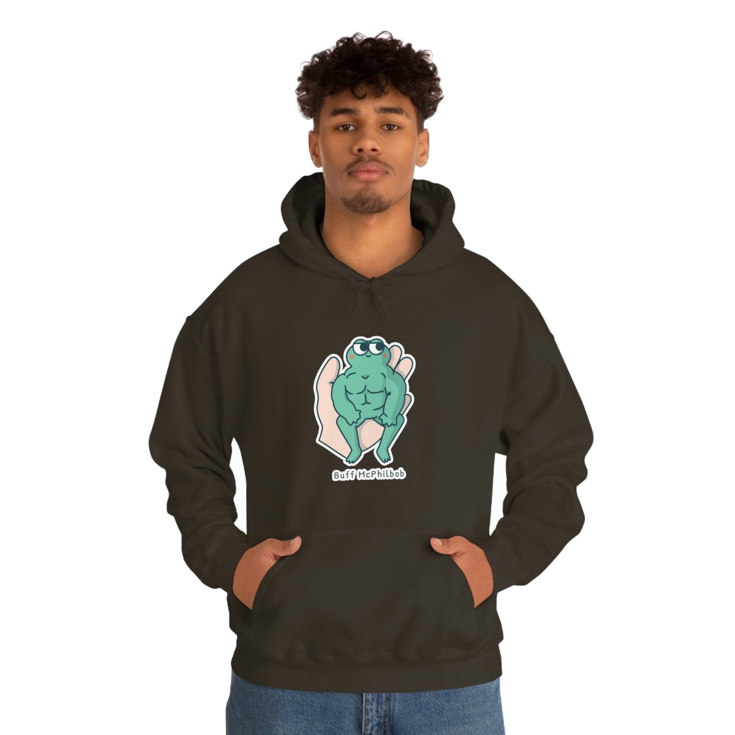Buff McPhilbob Unisex Heavy Blend™ Hooded Sweatshirt