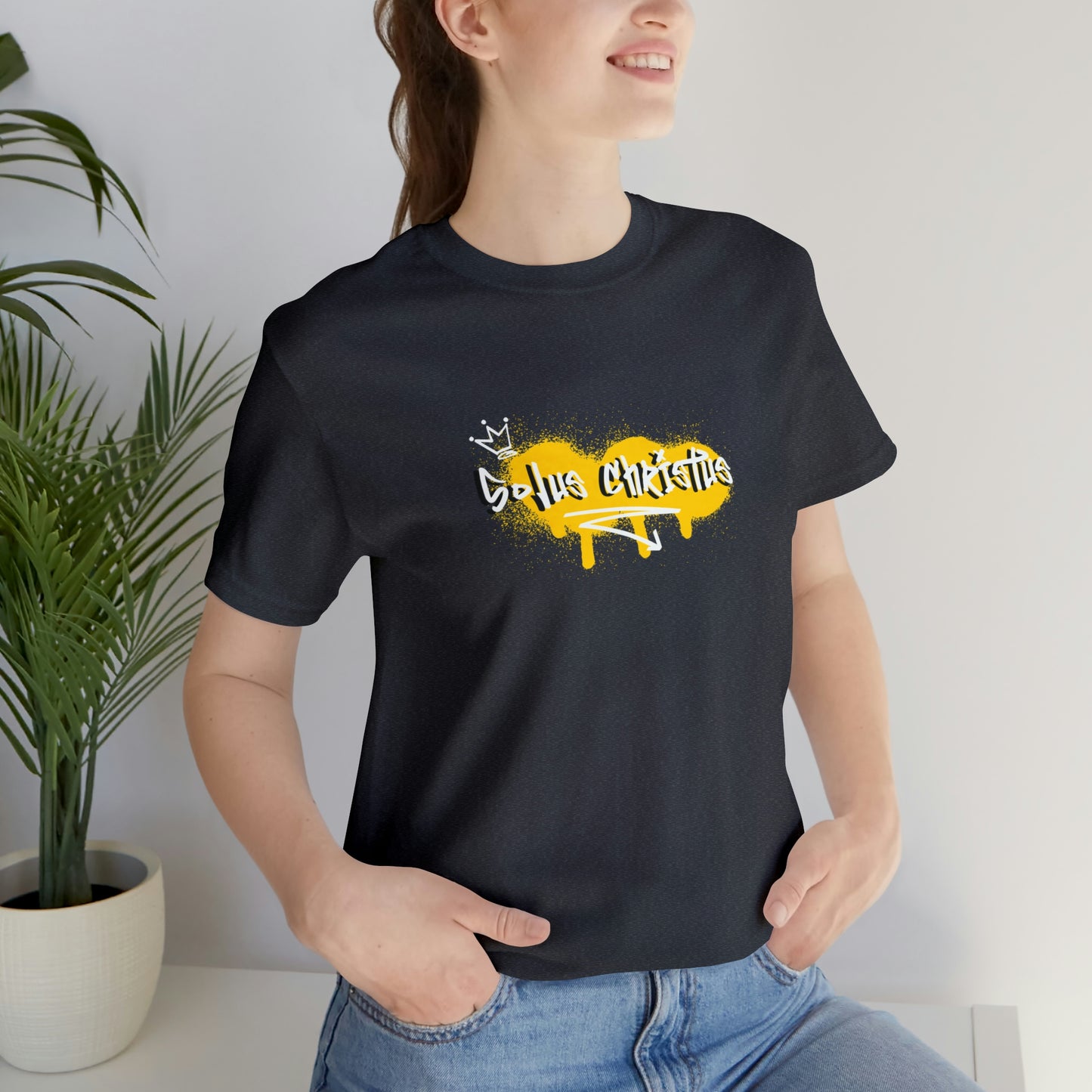 Solus Christus Unisex Jersey Short Sleeve Tee
