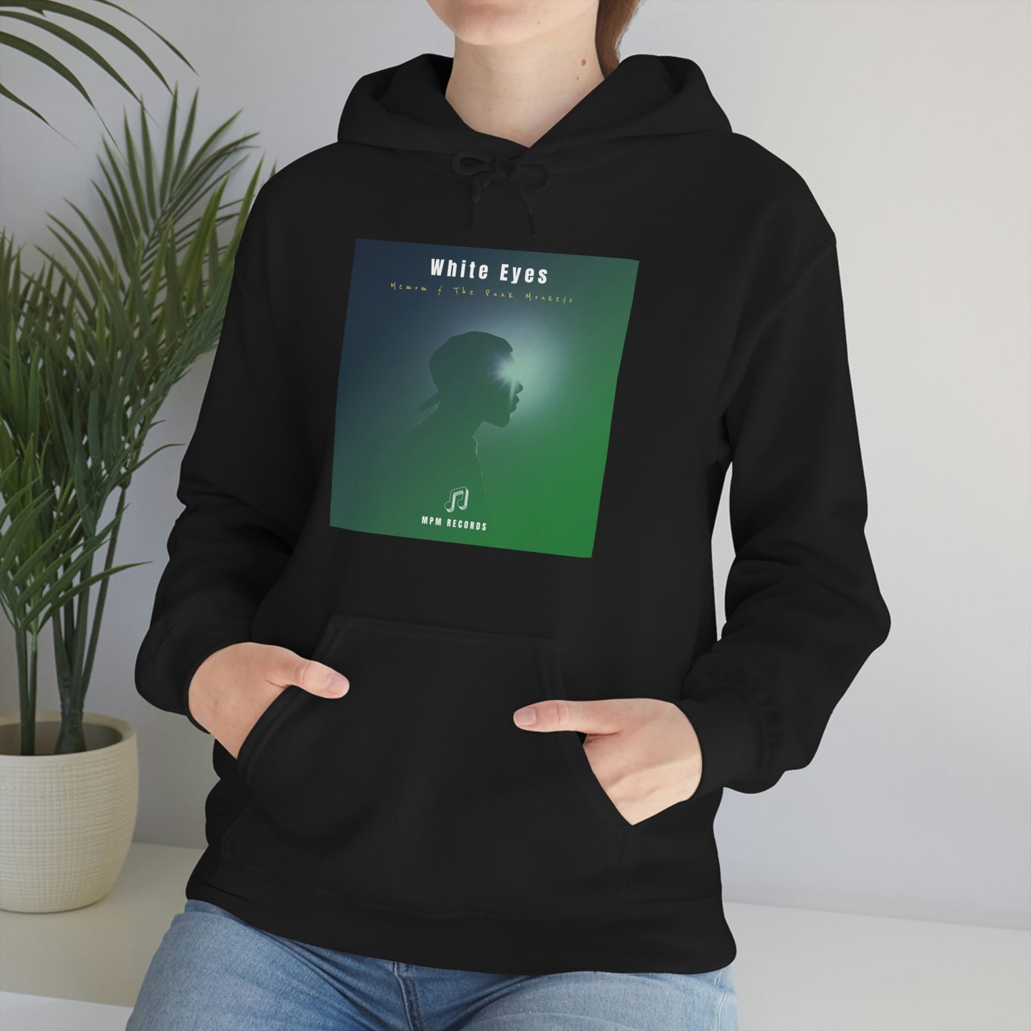 White Eyes Unisex Heavy Blend™ Hooded Sweatshirt