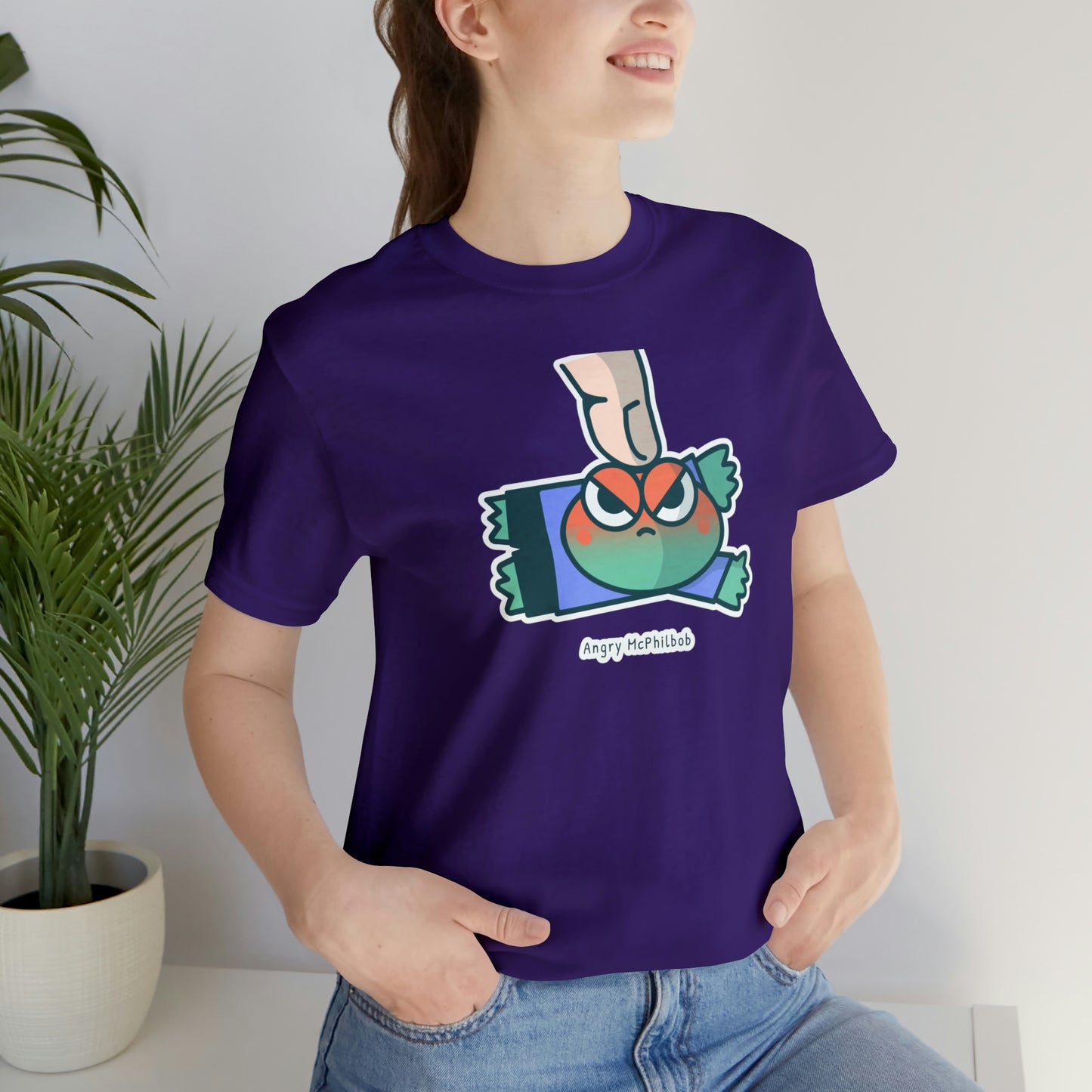 Angry McPhilbob Unisex Jersey Short Sleeve Tee