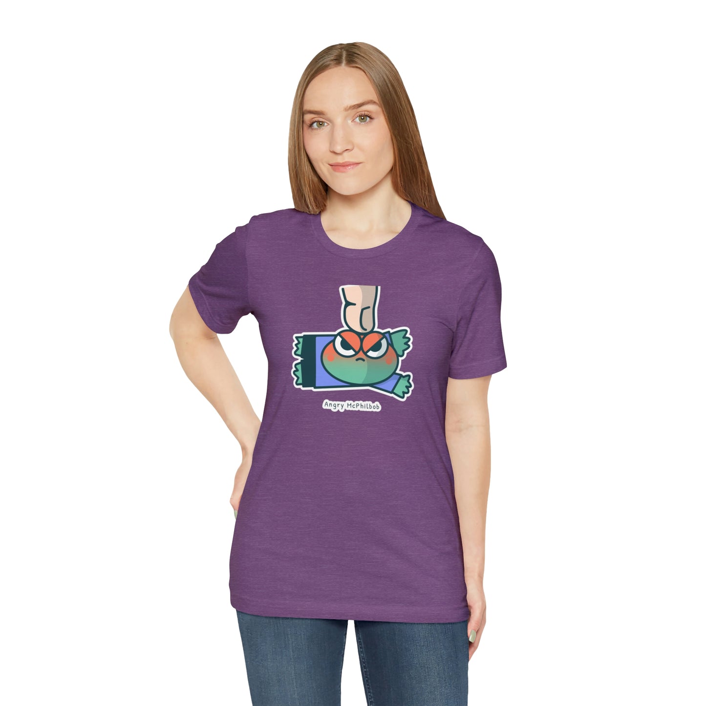 Angry McPhilbob Unisex Jersey Short Sleeve Tee