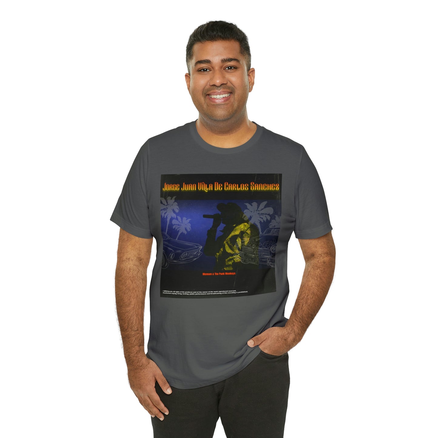 Jorge Juan Villa De Carlos Sanchez Unisex Jersey Short Sleeve Tee