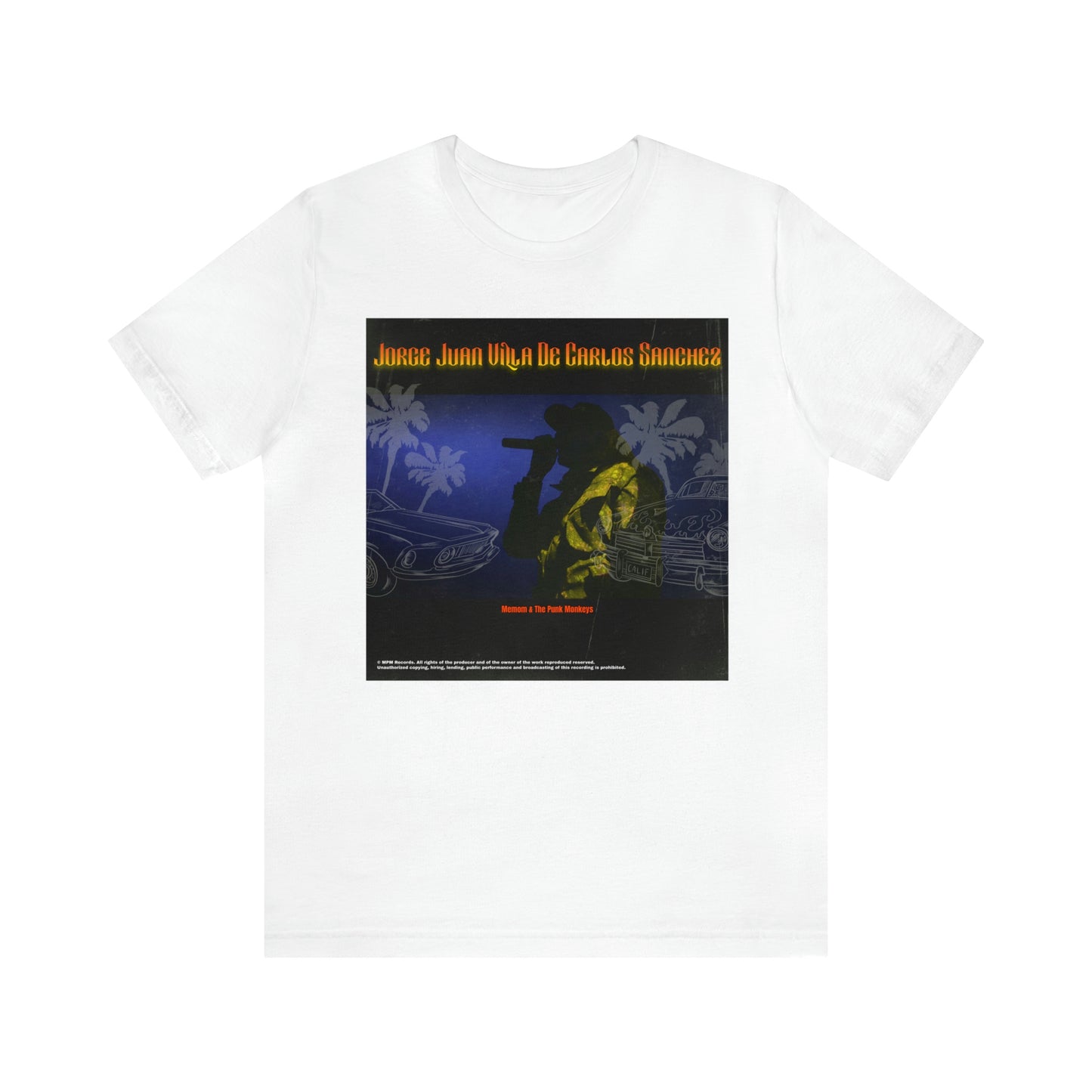Jorge Juan Villa De Carlos Sanchez Unisex Jersey Short Sleeve Tee