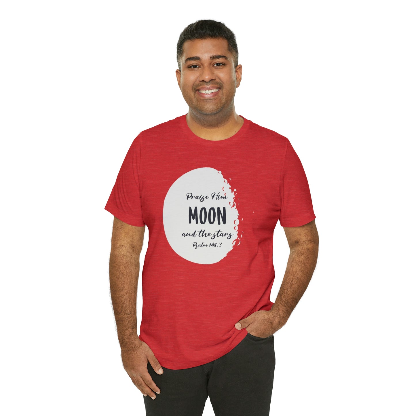 The Moon Unisex Jersey Short Sleeve Tee