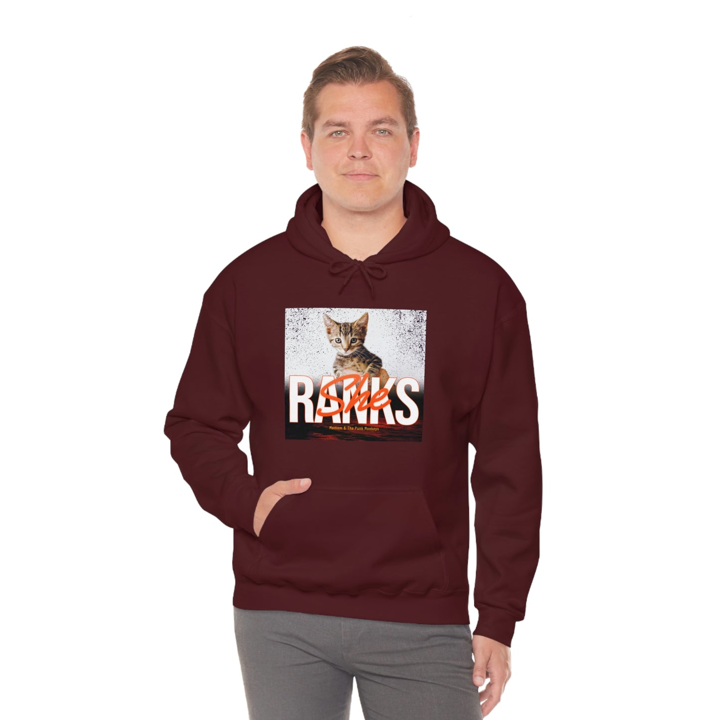 She Ranks Unisex Heavy Blend™ Hooded Sweatshirt