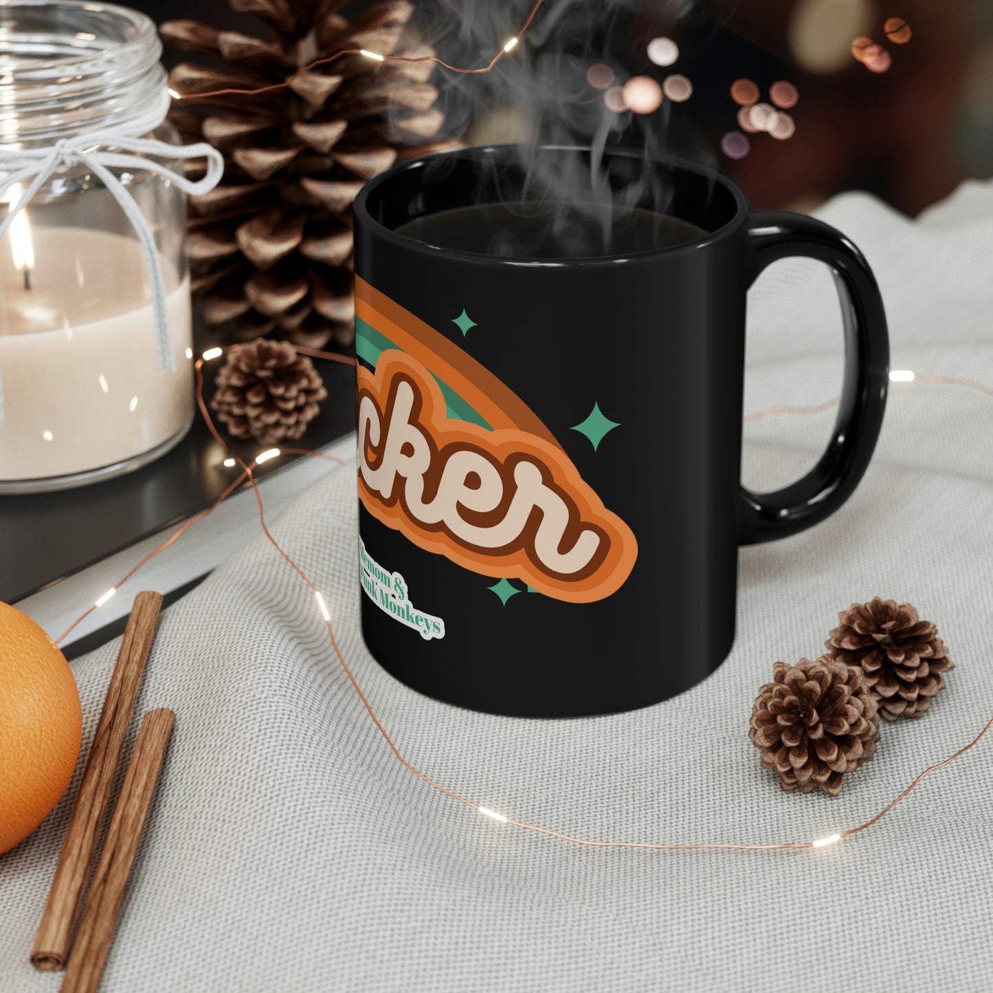 Slacker 11oz Black Mug