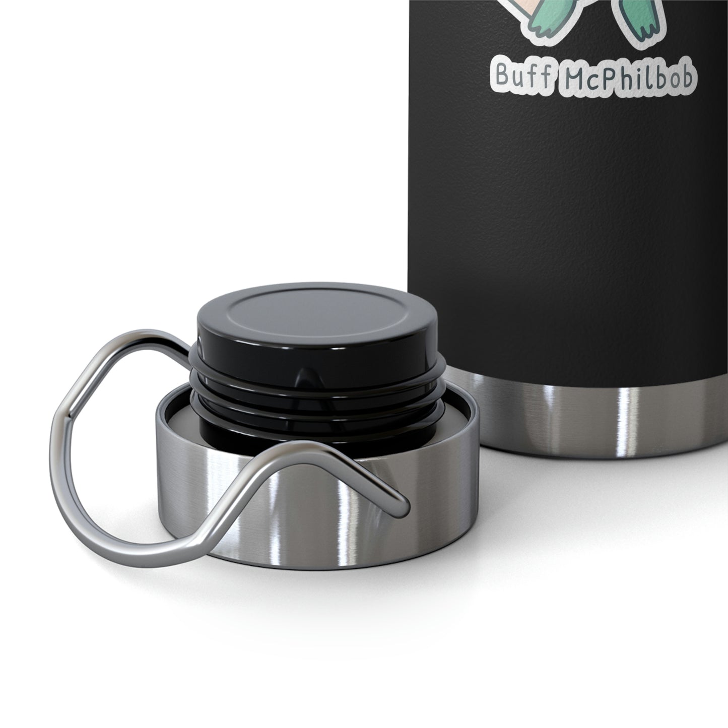 Buff McPhilbob Copper Vacuum Insulated Bottle, 22oz