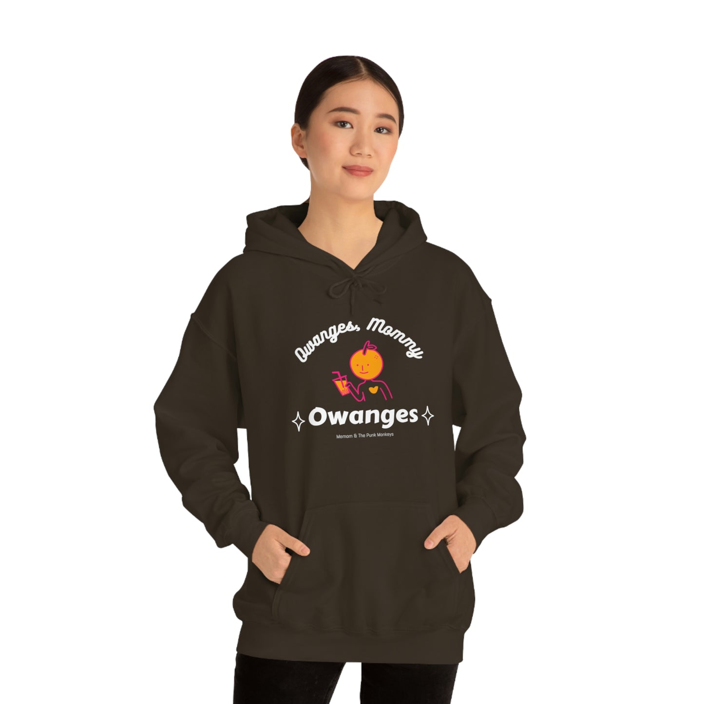 Owanges, Mommy, Owanges Unisex Heavy Blend™ Hooded Sweatshirt