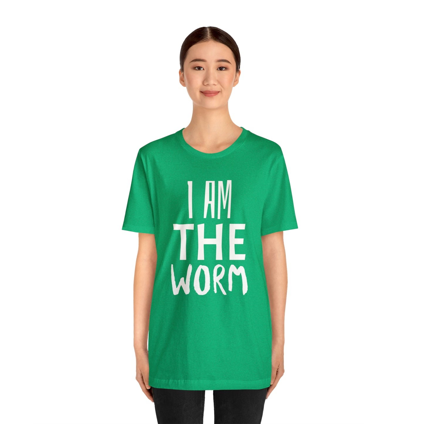 I Am The Worm Unisex Jersey Short Sleeve Tee
