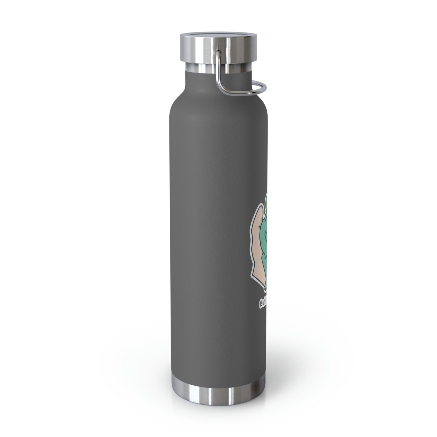 Buff McPhilbob Copper Vacuum Insulated Bottle, 22oz