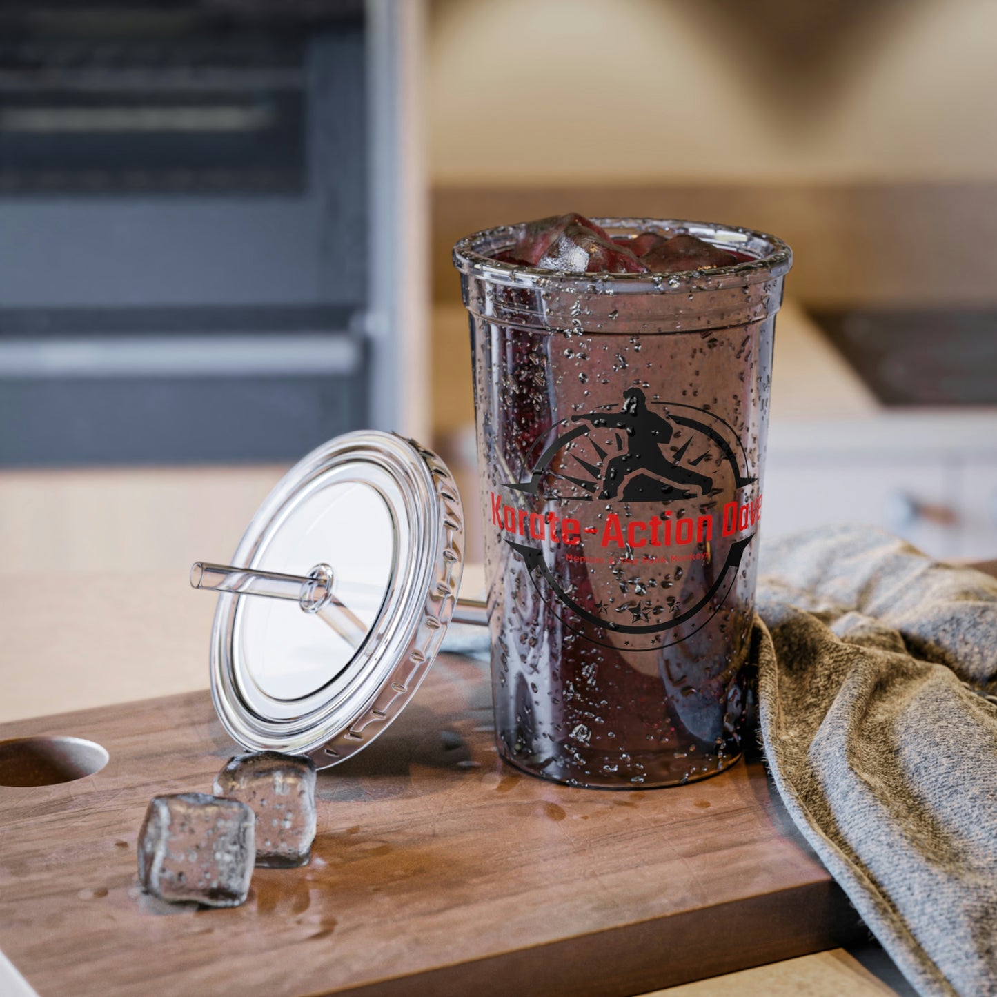Karate Action Dave Suave Acrylic Cup