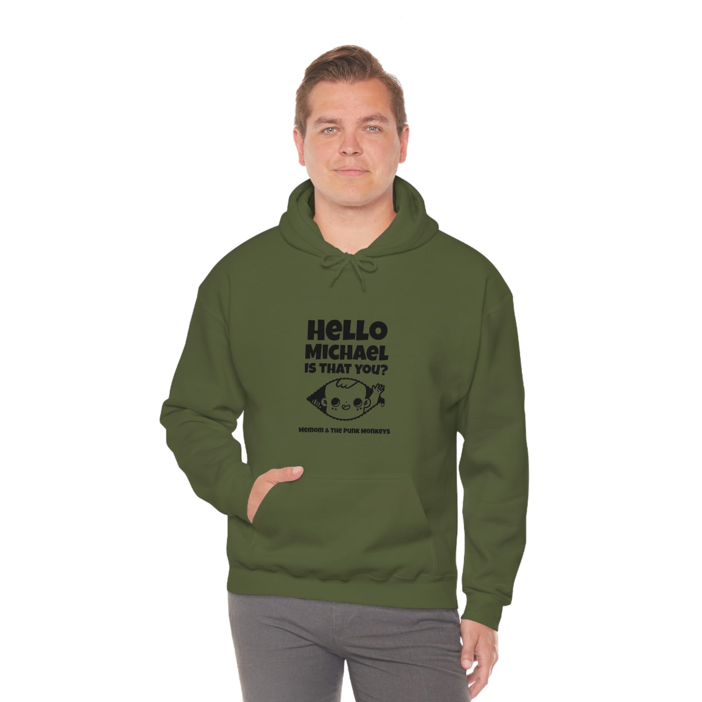 Hello Michael Is That You? Unisex Heavy Blend™ Hooded Sweatshirt