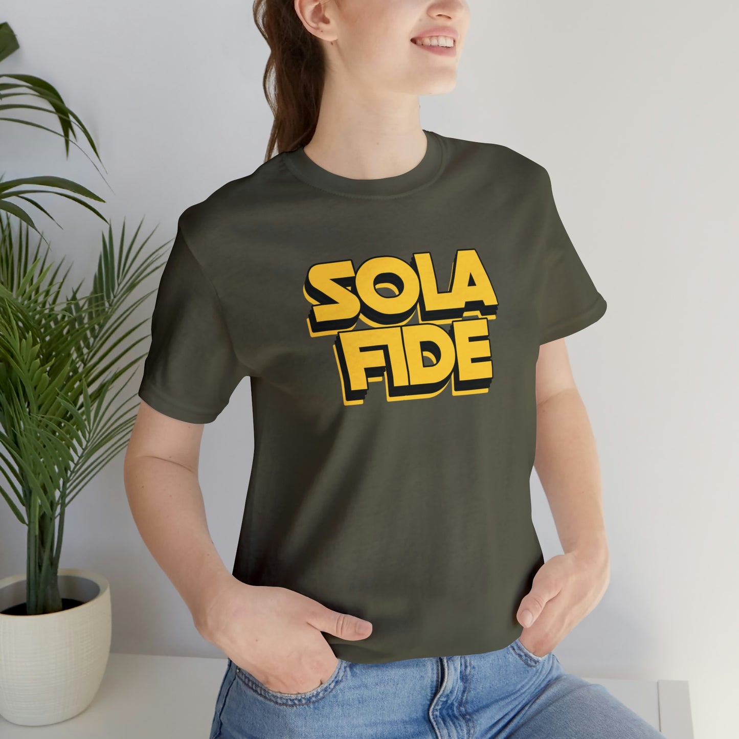 Sola Fide SW Unisex Jersey Short Sleeve Tee