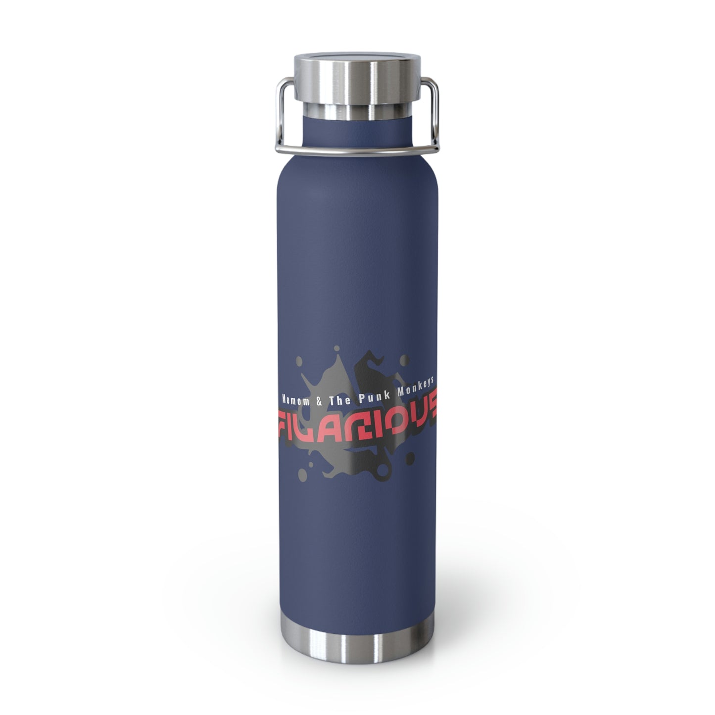 Filarious Copper Vacuum Insulated Bottle, 22oz