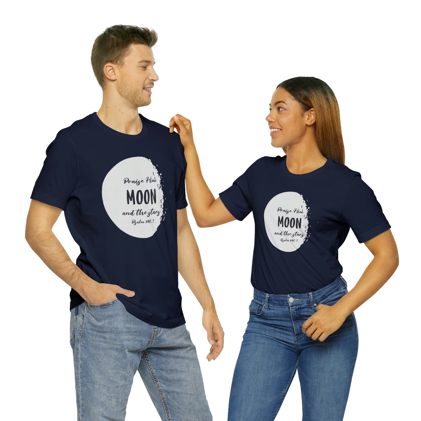 The Moon Unisex Jersey Short Sleeve Tee