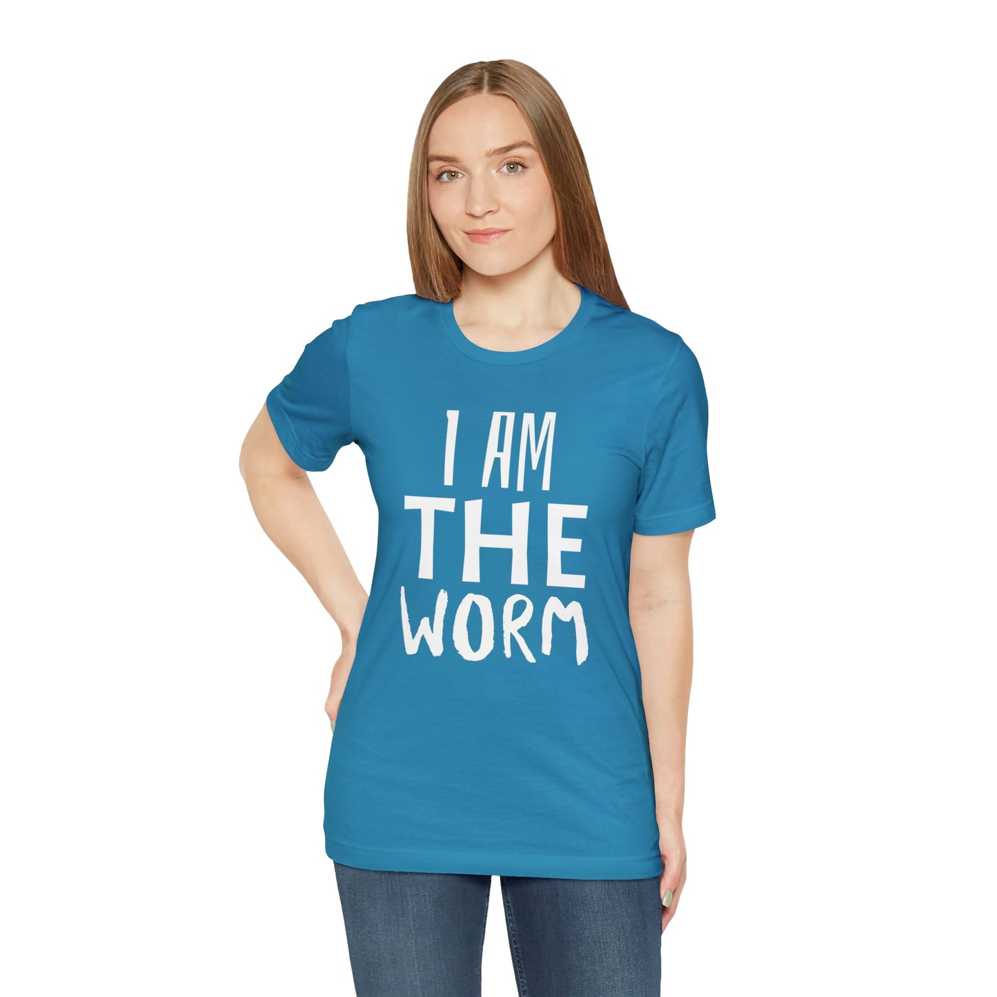 I Am The Worm Unisex Jersey Short Sleeve Tee