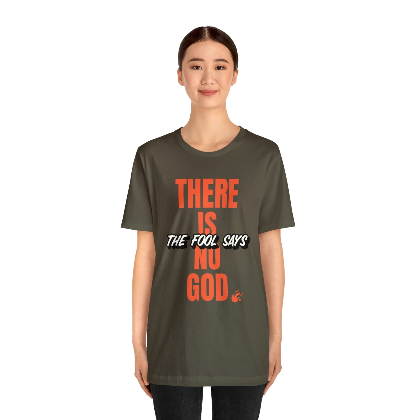 The Fool Says Unisex Jersey Short Sleeve Tee