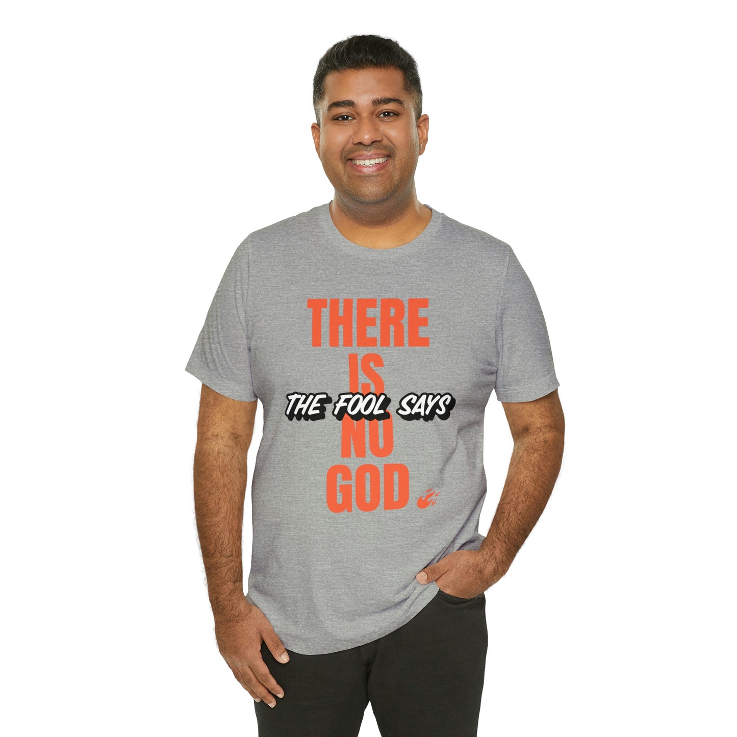 The Fool Says Unisex Jersey Short Sleeve Tee