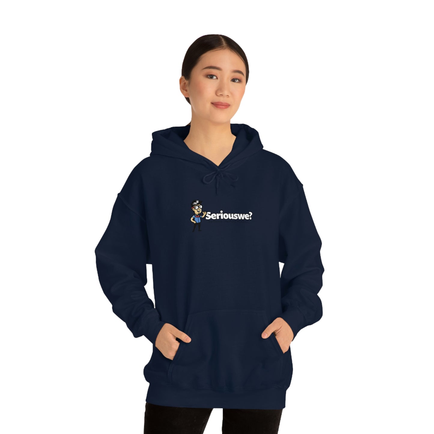 Seriouswe? Unisex Heavy Blend™ Hooded Sweatshirt