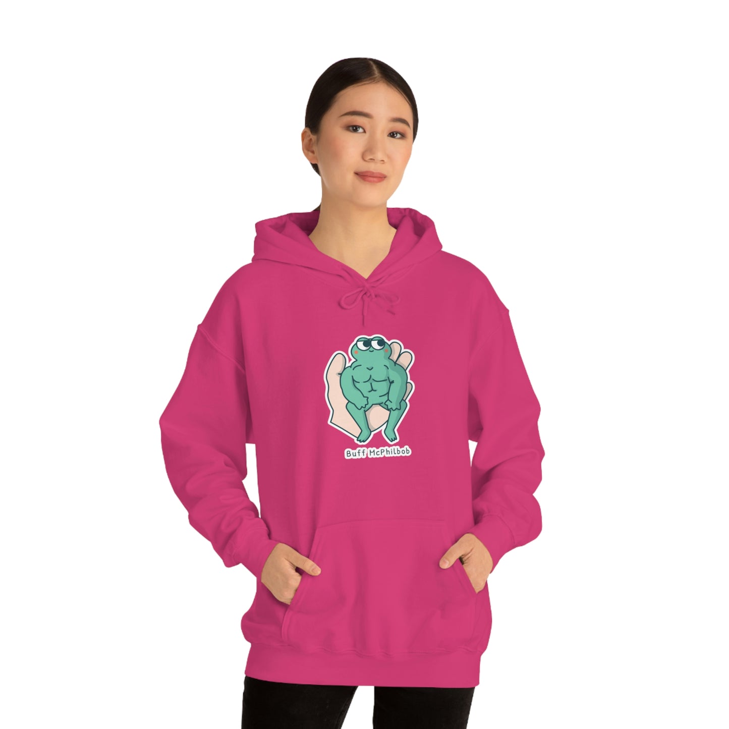 Buff McPhilbob Unisex Heavy Blend™ Hooded Sweatshirt