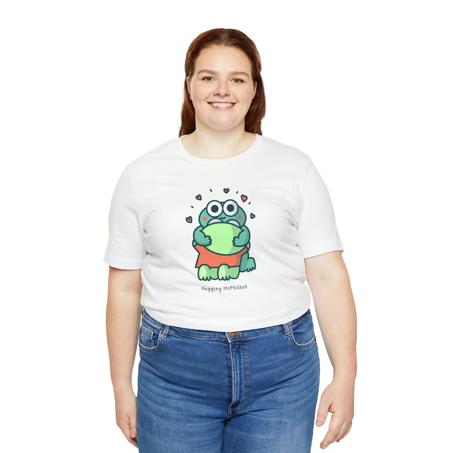 Hugging McPhilbob Unisex Jersey Short Sleeve Tee