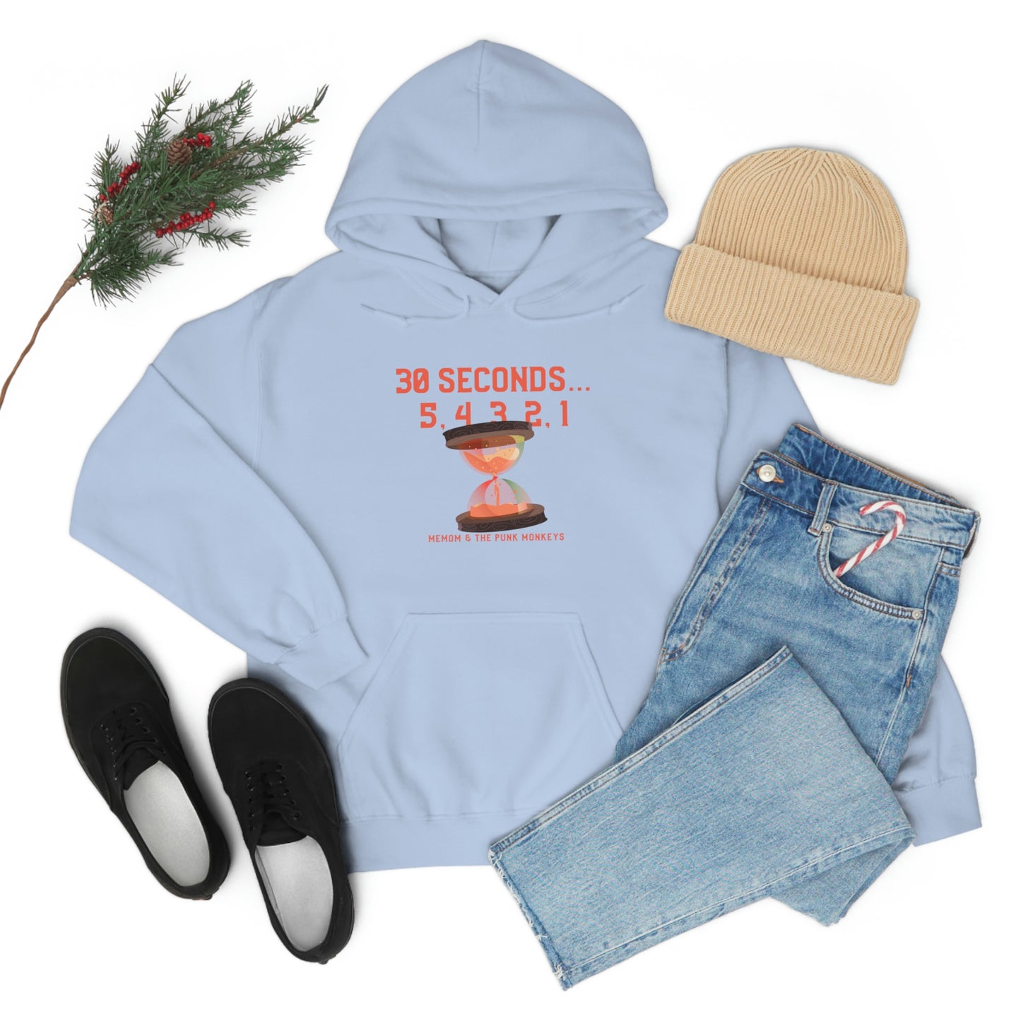 30 Seconds...5,4,3,2,1 Unisex Heavy Blend™ Hooded Sweatshirt