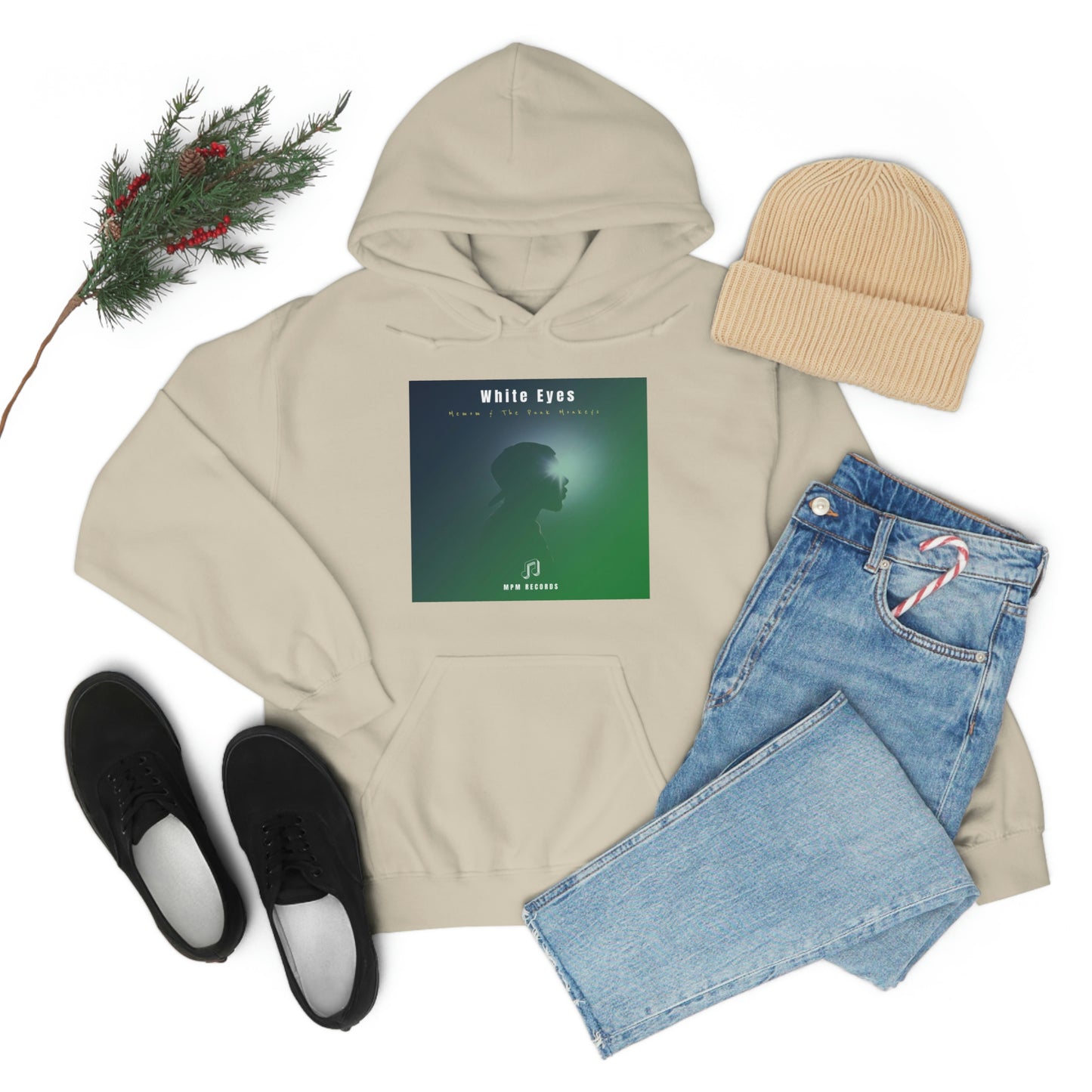 White Eyes Unisex Heavy Blend™ Hooded Sweatshirt