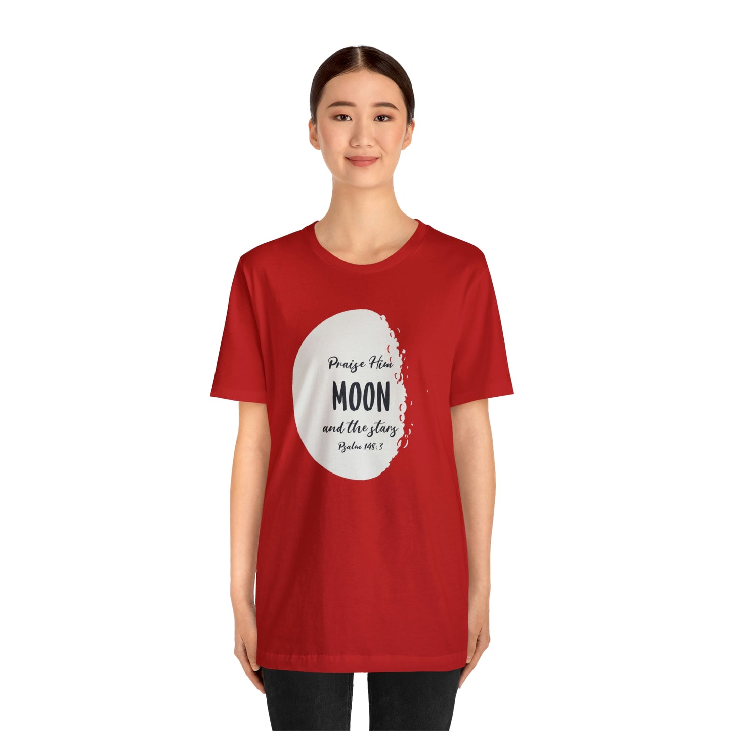 The Moon Unisex Jersey Short Sleeve Tee