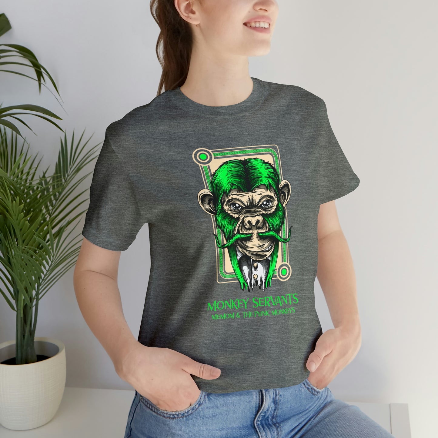 Monkey Servants Unisex Jersey Short Sleeve Tee