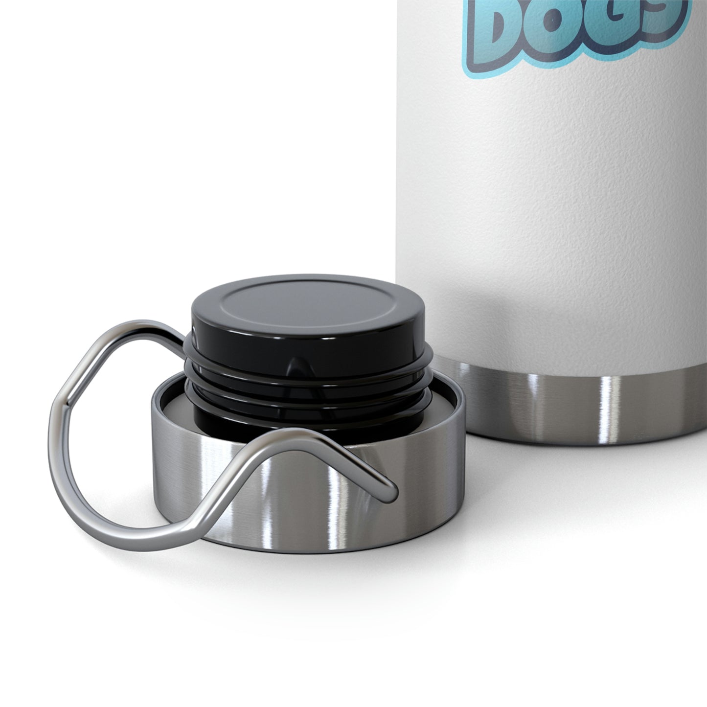 William Dog's Copper Vacuum Insulated Bottle, 22oz