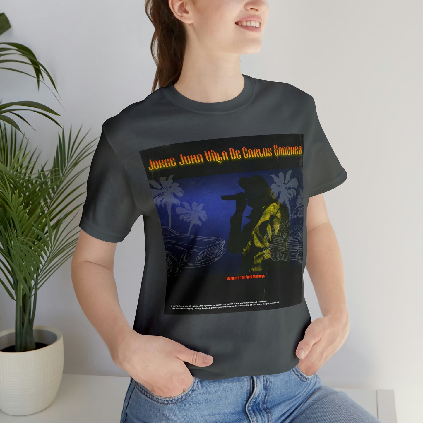 Jorge Juan Villa De Carlos Sanchez Unisex Jersey Short Sleeve Tee