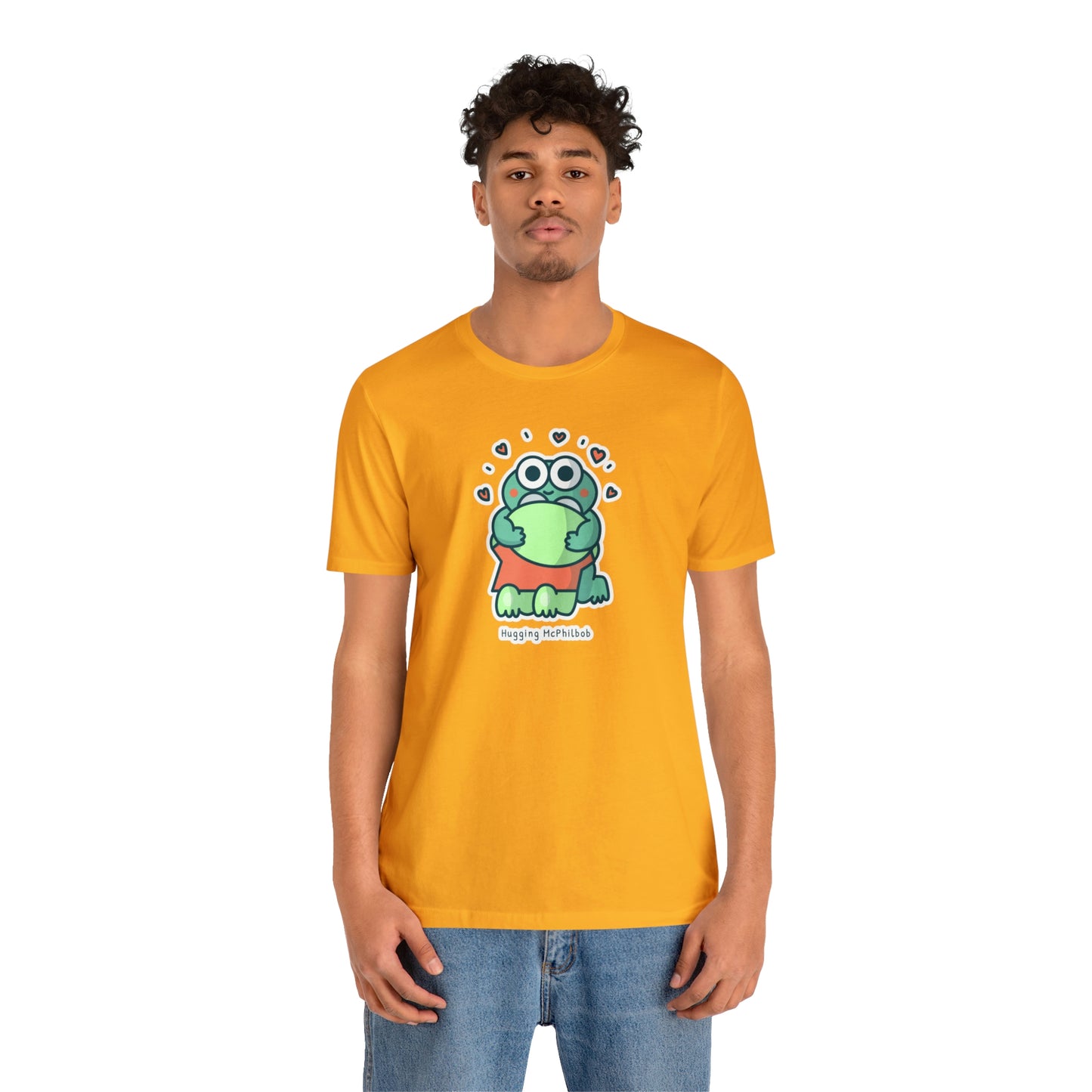 Hugging McPhilbob Unisex Jersey Short Sleeve Tee