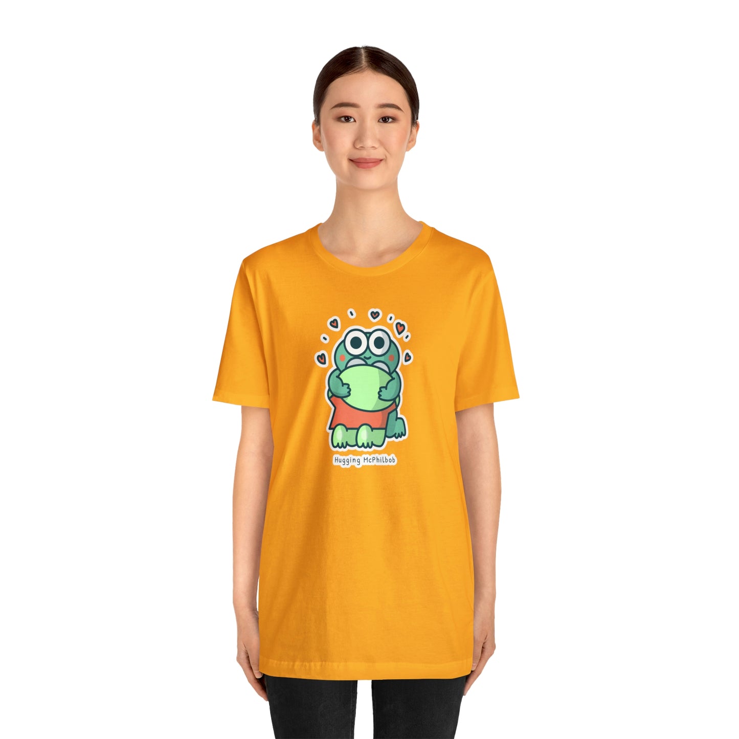 Hugging McPhilbob Unisex Jersey Short Sleeve Tee
