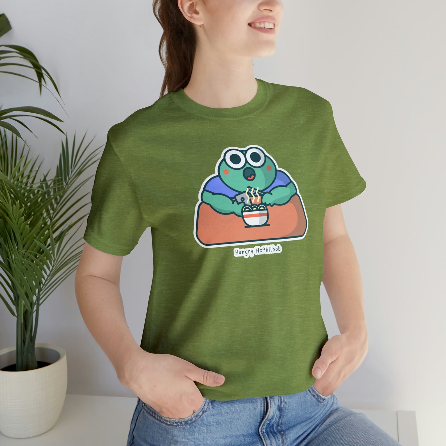 Hungry McPhilbob Unisex Jersey Short Sleeve Tee