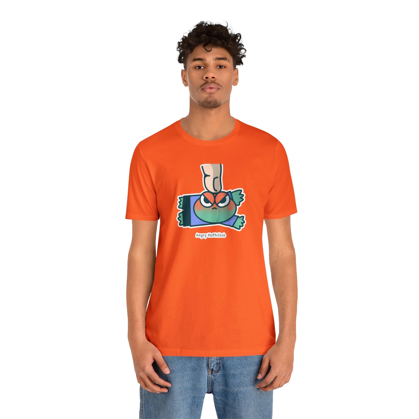Angry McPhilbob Unisex Jersey Short Sleeve Tee